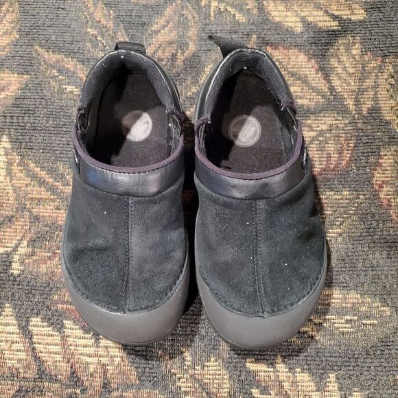 CROCS Unisex Clog Black Suede Slip On Shoes Size C 10 - Picture 1 of 6